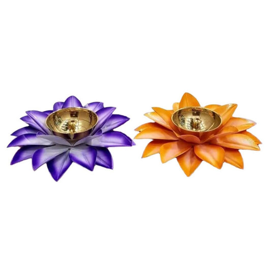 Diwali Brass colored Diya Gift set™